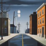 George Ault christian cross road --ar 2:3by vizorexi Prompt collection...