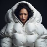 promptwell lit fashion shoot portrait of extremely...