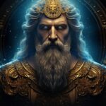 promptgod man greek mythology viking strong man...