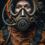 Midjourney prompt: portrait front upper body deep...