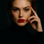 5 A cinematic close up portrait of...