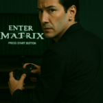 8 A Matrix character watching you as...