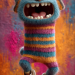 Midjourney prompt: funny caricature comical monster caricature...