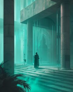 Для эффекта объемного света, тумана и создания световоздушной перспективы, испо...