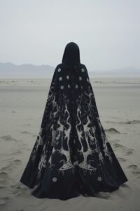 zhang kechun photo from the air at angle voyeurism of a spirit in divine attire,...