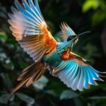  Пример быстрой выдержки в фотографии - fast shutter speed. Кадр с быстродвижущи...