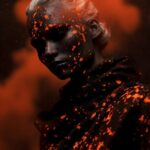 Copy a prompt just by clicking it on your phone!Lapunk Fashion Photography, blac...