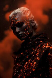 Copy a prompt just by clicking it on your phone!Lapunk Fashion Photography, blac...