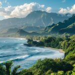  Nейро волны, которые ощущаются через экранa photograph of Hawaii landscape with...