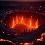 Door to hell turkmeinstan --ar 9:11by Sushma Peddi Prompt collection...