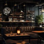 Home minimal interior design, Sublime, Coffee House/ Cafe, Gadgetpunk, wide - an...