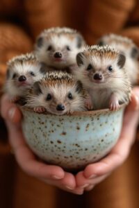 A 45 degree animal photography of a minimalist white soup bowl filled with smili...