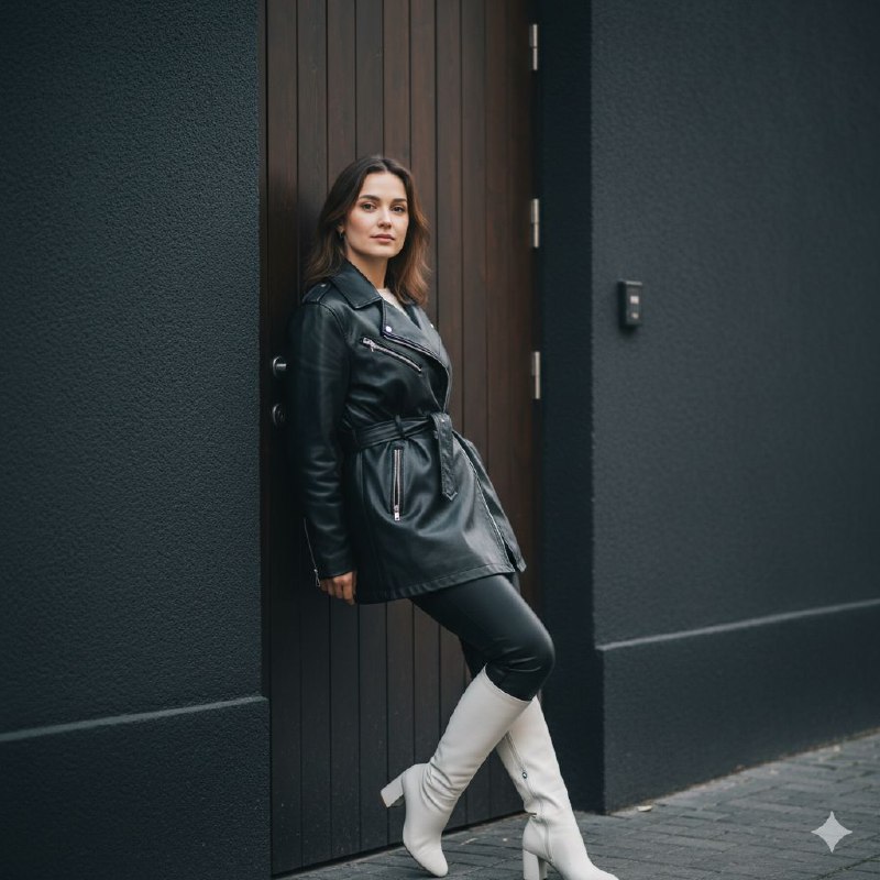 درِ مدرن زنانه چهره دقیق بماند. پرترهٔ...