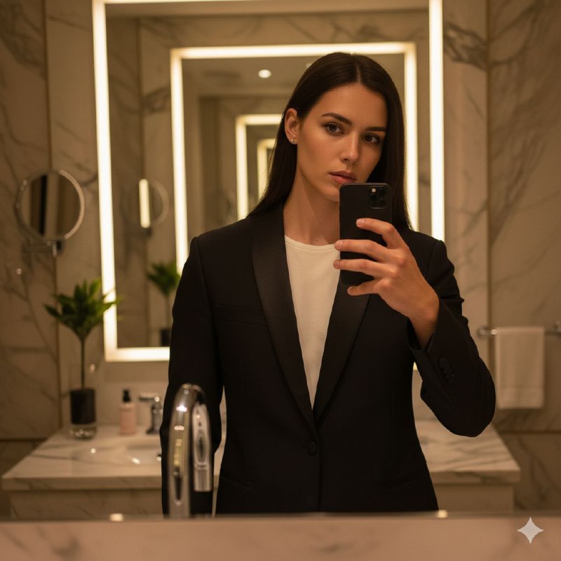 سلفی آینه لوکس پرتره Keep the uploaded...