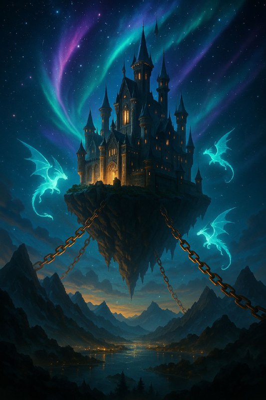 پرامپت طراحی عکس به سبک فانتزی«یک قلعه...