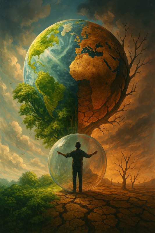 پرامپت عکس خبر زیست‌محیطی«یک سیاره‌ای در حال...