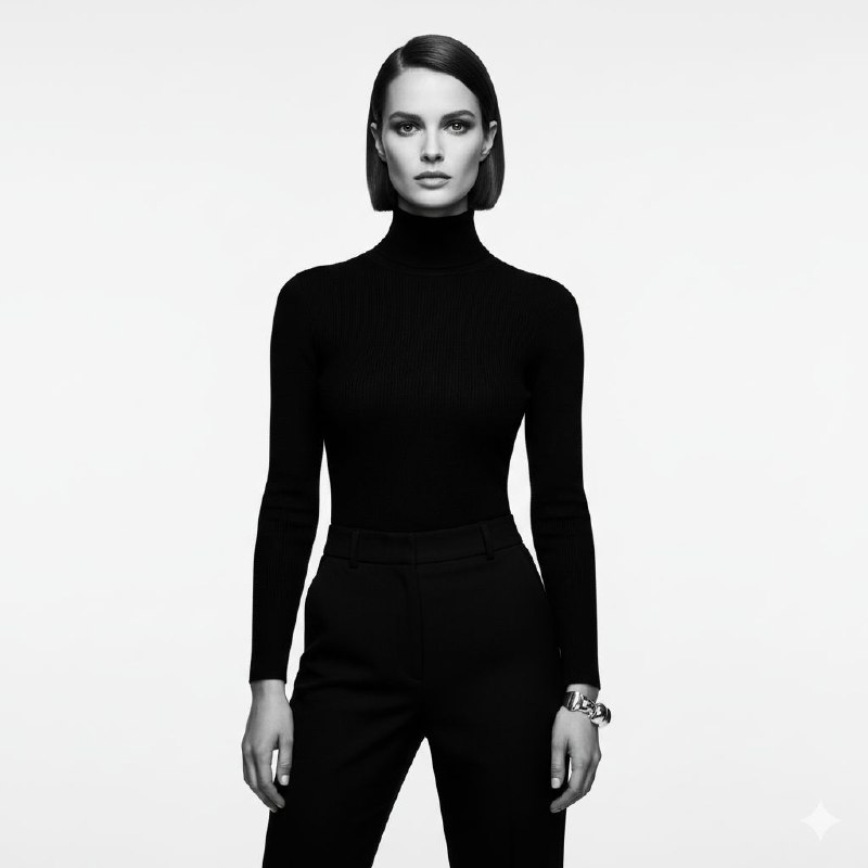 کادربندی سیاه و سفید استودیویی Ultra photorealistic...