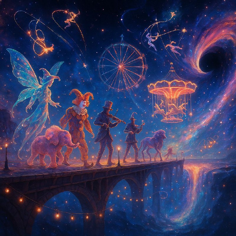 کارناوال روی لبه جهانیک پل معلق در...