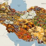 توی این پرامپت به Nano Banano Pro  گفتم غذای  هر استان ایران رو در نقشه نشون بده...