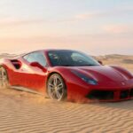 عکاسی محصول A massive [محصول] emerging from a vast desert landscape like a mirag...