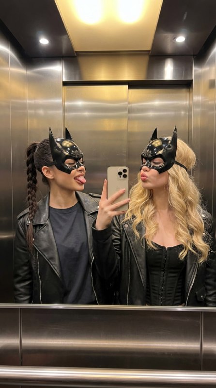 Делаем селфи с подругойВажно! Чтобы добиться такого...