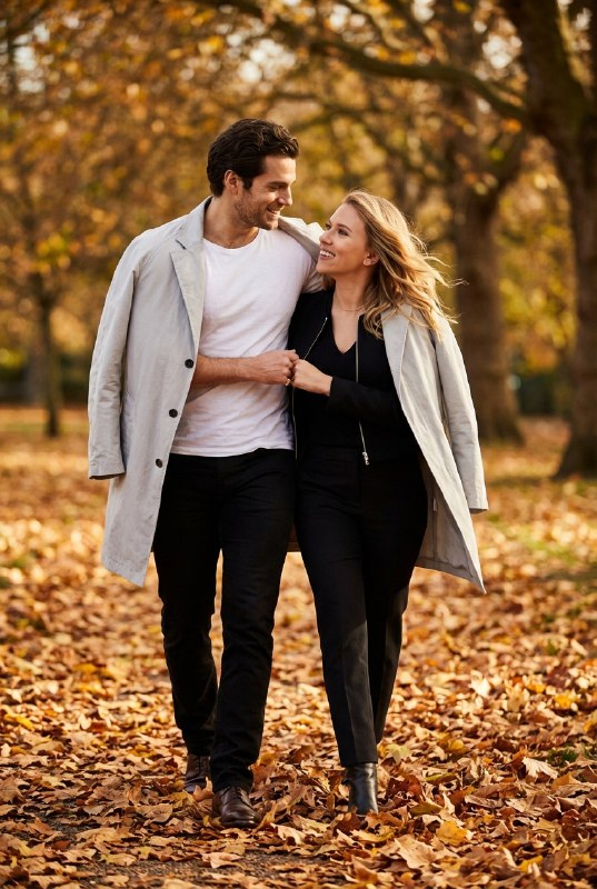 پرامپت کاپلی Create an ultra realistic outdoor...