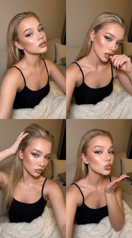 Создаем коллаж из селфиВажно! Чтобы добиться такого...