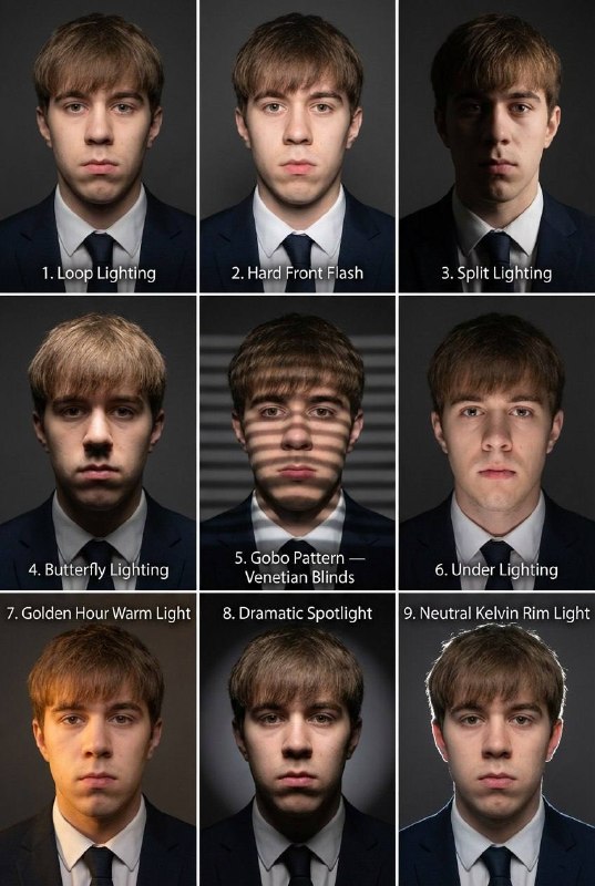 Сетка с освещением Пробуем разный свет на...