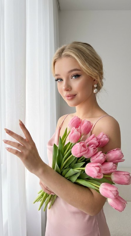 Делаем фото с тюльпанамиВажно! Чтобы добиться такого...