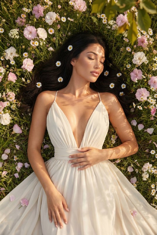 Floral Meadow Меню создать изображение NANO BANANO...