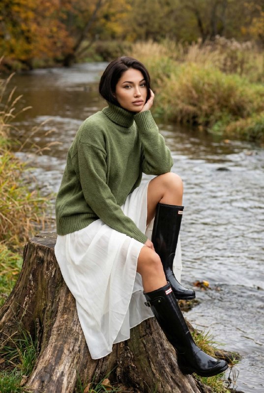 Riverside Autumn Меню создать изображение NANO BANANO...