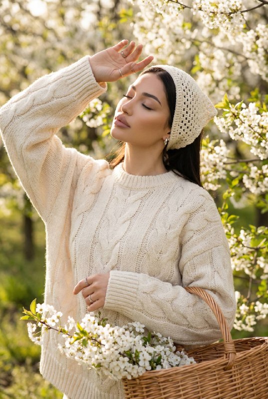 Spring Orchard Меню создать изображение NANO BANANO...