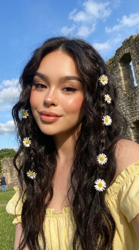 Создаем фото с ромашкамиВажно! Чтобы добиться такого...