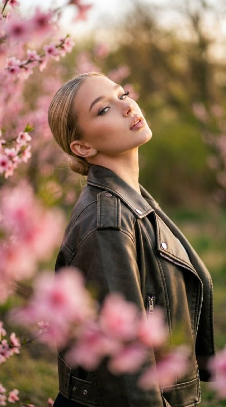 Создаем фото с цветами сакурыВажно! Чтобы добиться...