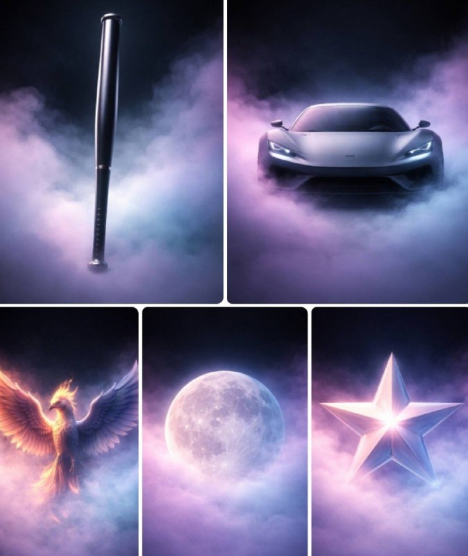 Промпт:Ultra detailed 3D render of [OBJECT] emerging...