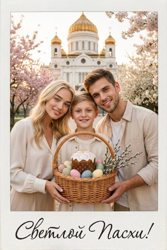 Открытка к Пасхе!Генерируем открытку с поздравлением с...