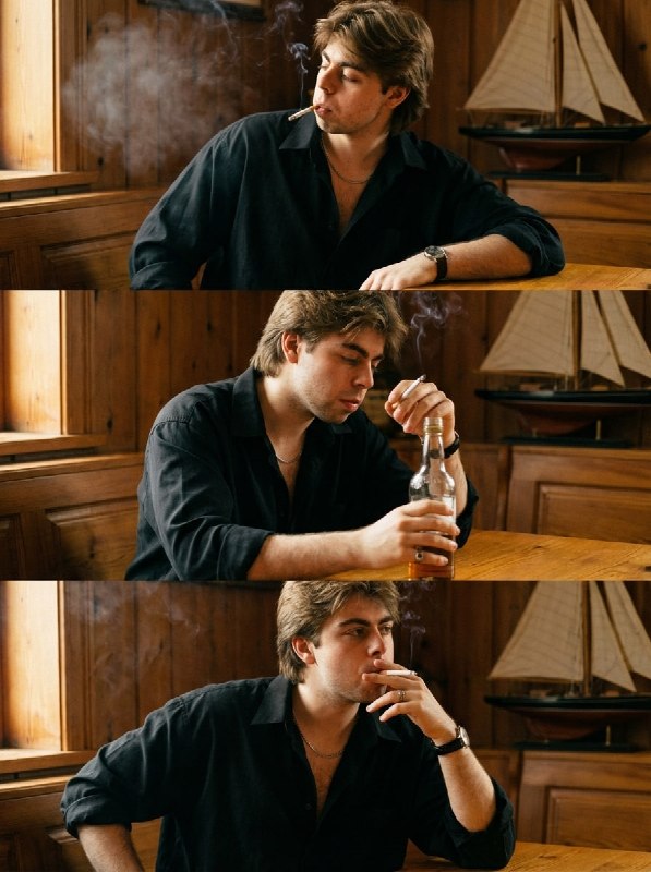 Мужские фото в дорогом стиле Генерируем стильные...