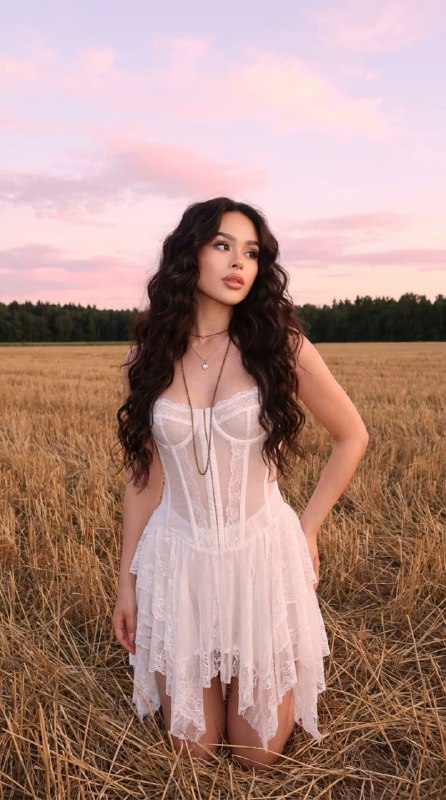 Делаем фото в поле на закатеВажно! Чтобы...