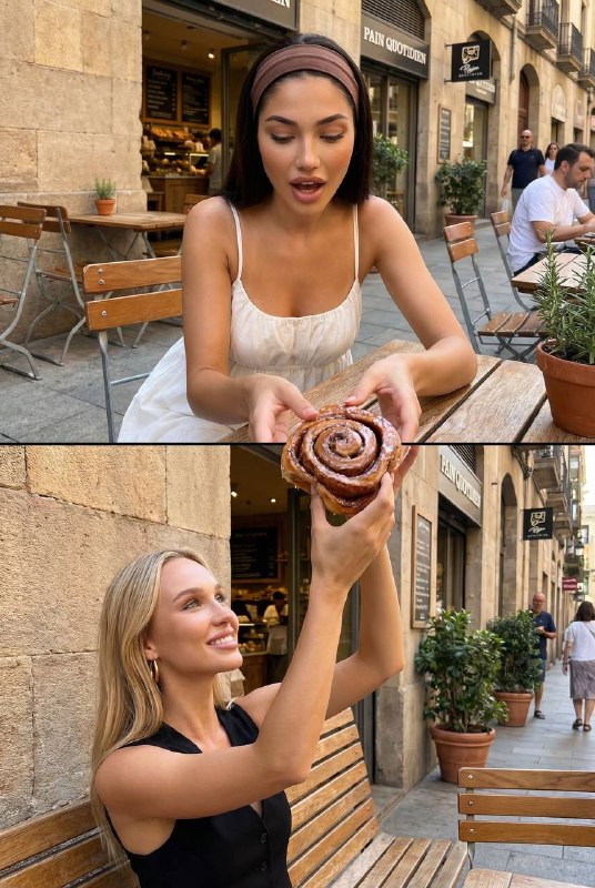 Sweet CollageМеню создать изображение NANO BANANO PRO...