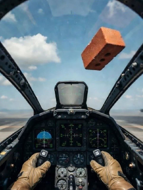 آخرین صحنه‌ای که خلبان قبل از سرنگونی...