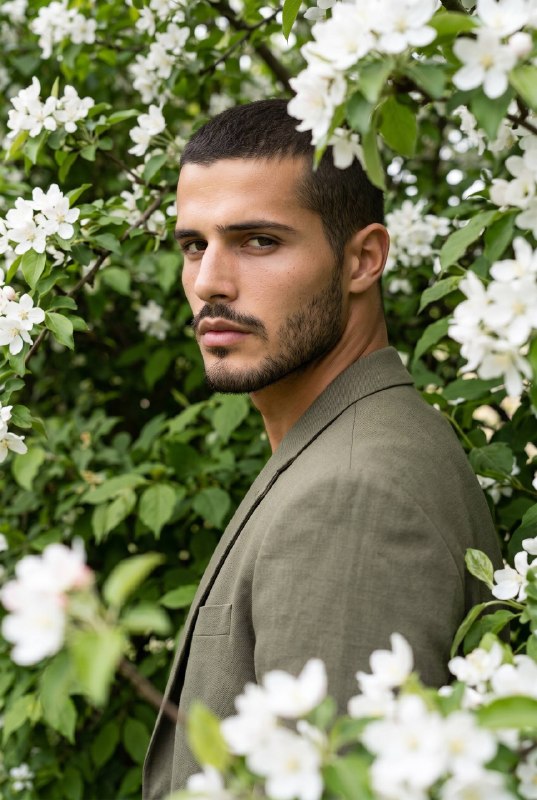 Blossoming Garden Меню создать изображение NANO BANANO...