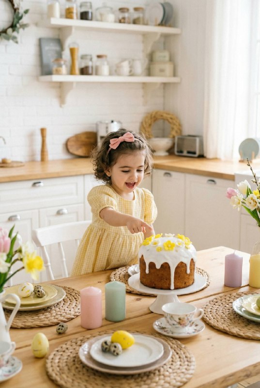 Spring EasterМеню создать изображение NANO BANANO PRO...