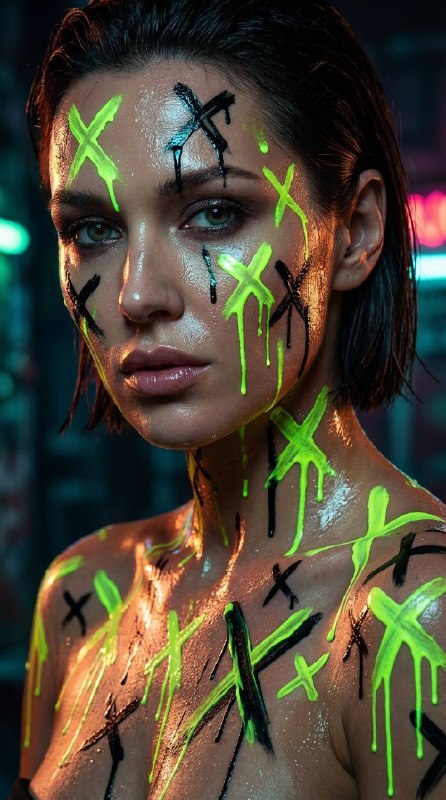Dynamic photorealistic portrait of the person from...