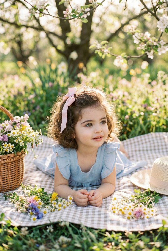 Flower Picnic Меню создать изображение NANO BANANO...