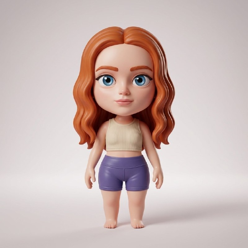 Чиби игрушка Генерируем игрушку по вашей фотографии...