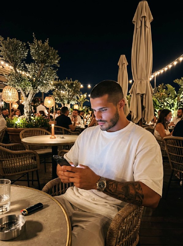 Night TerraceМеню создать изображение NANO BANANO PRO...