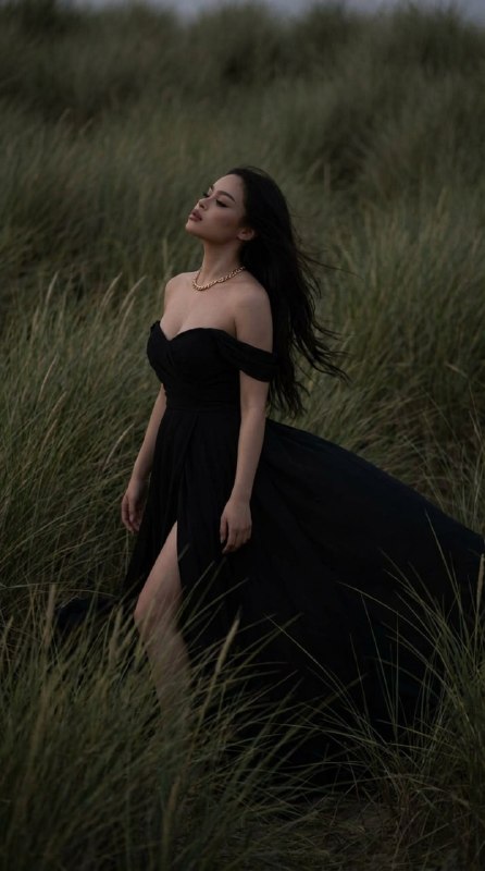 Создаем фото в окружении полевых травВажно! Чтобы...