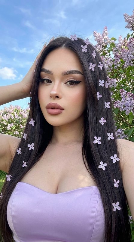 Создаем кадр с цветами сирениВажно! Чтобы добиться...