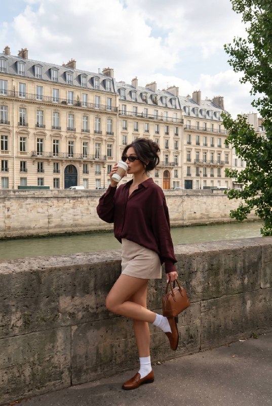 Paris Coffee Меню создать изображение NANO BANANO...