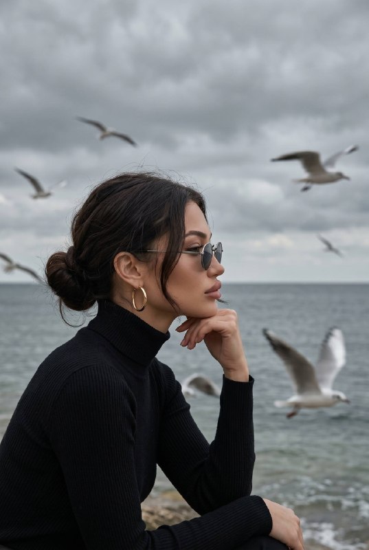 Seaside Muse Меню создать изображение NANO BANANO...